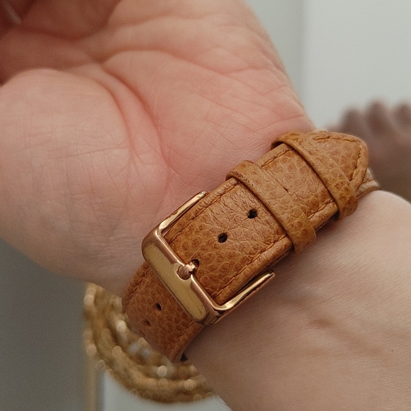 Bronzo Italia Wrist Watch Water Resist  Womens Pebble Embossed Cowhide S… main image 15
